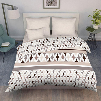 Постельное белье Дуэт-М бязь 7766/1 Территория уюта Василиса'20 (О)