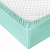 Простыня махровая на резинке 120х200х20 Ментол 0020-12 ТГ