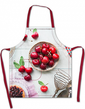 4650512522420 Фартук 80х70  'Вишневое настроение'