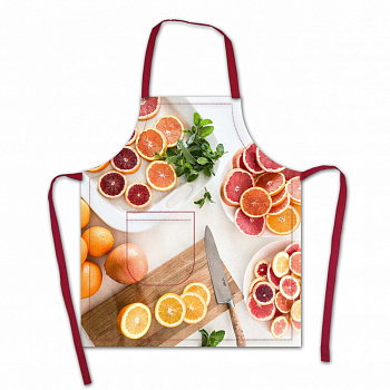 4650512522499 Фартук 80х70  'Цитрусовый фреш'