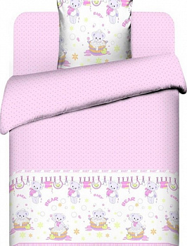 мишки розовый