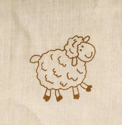 Одеяло Овечья шерсть детское 110х140 поликоттон Адамас 3