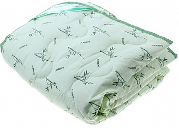 Одеяло Бамбук 172х205 тик сумка Адамас 1