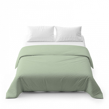 Пододеяльник 1,5 (145х215) поплин гл/кр фисташка Орхидея