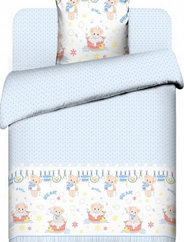 мишки голубой