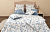 Постельное белье Евро бязь-люкс 4нав Модена деним 5693/2 Хлопковый Край 