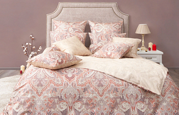 Постельное белье 1,5 сатин Болонья мускат 7711/1 ЦФ Хлопковый Край 