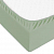 Простынь на резинке 120х200х30 поплин гл/кр эвкалипт Орхидея