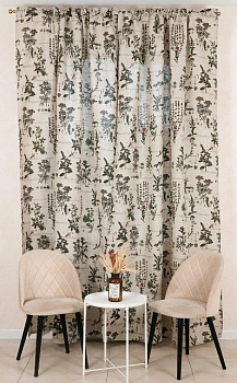 штора лен наш 4