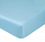 Простыня сатин на резинке 200х200х20 Голубой 0002 ТГ