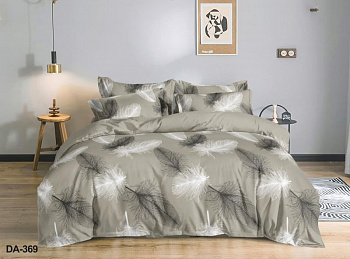 Постельное белье 2,0-М бамбук на резинке 160х200х30 DA-369 Орхидея