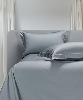 Пододеяльник Евро (200х220) сатин-премиум серый 382 Орхидея