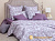 Постельное белье 1,5-М сатин Эмилия лиловый 7731/3 нав.50х70 Хлопковый Край 