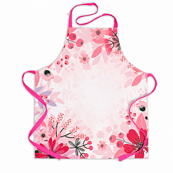 4650512522475 Фартук 80х70  'Цветочная нежность'