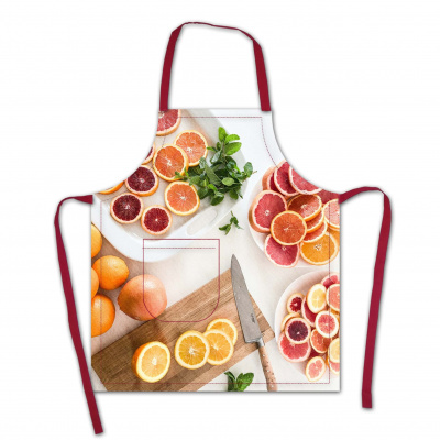4650512522499 Фартук 80х70  'Цитрусовый фреш'