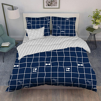 Постельное белье Евро-СТ поплин 389/1 Франт Василиса'17