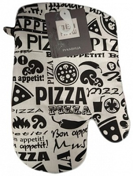 рукавица пицца чек